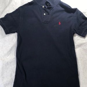 Boys Ralph Lauren navy polo